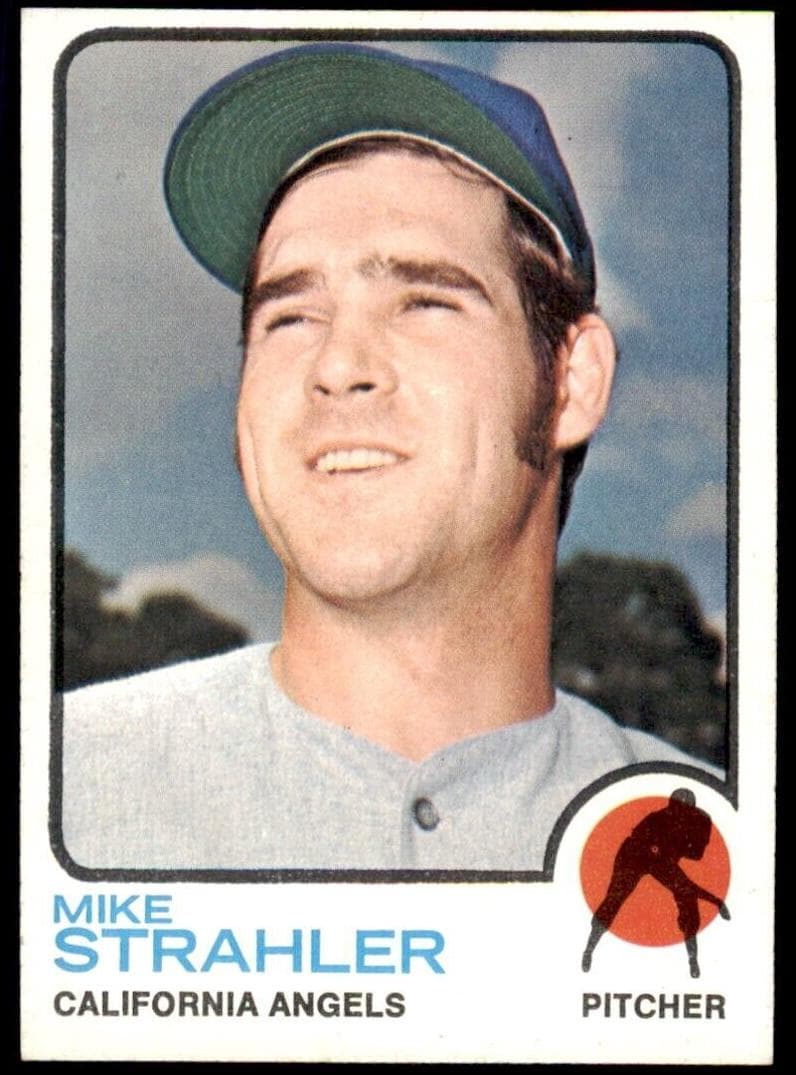 Mike Strahler 1973 topps Topps