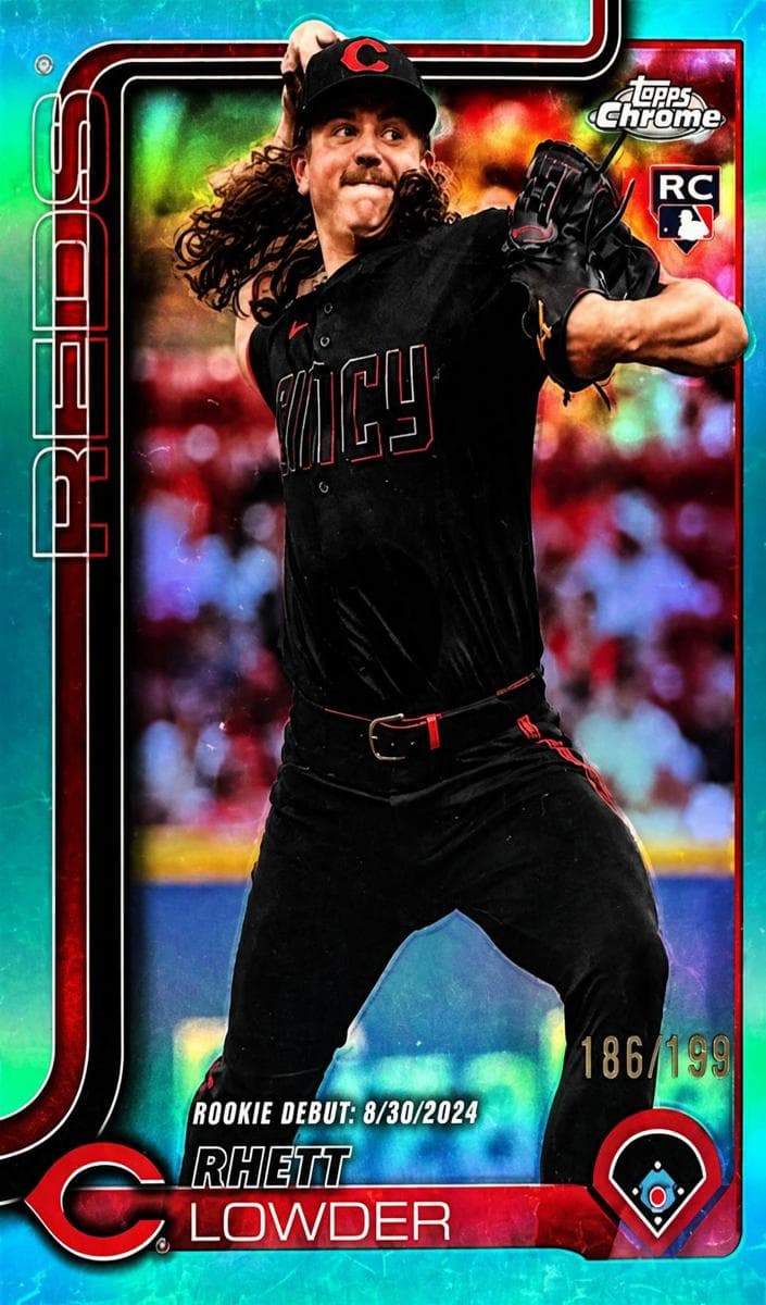 Rhett Lowder 2025 topps Topps Chrome Update