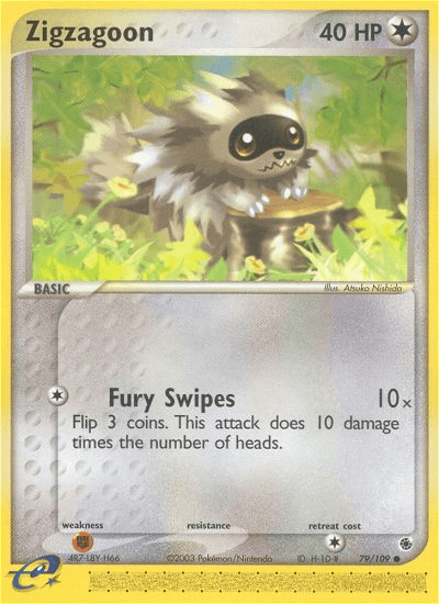 Zigzagoon 2013 Pokemon Ruby & Sapphire