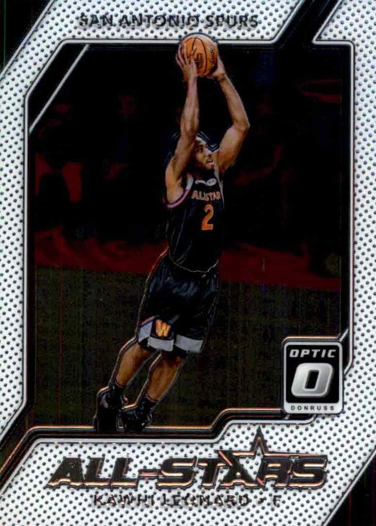 Kawhi Leonard 2017 panini Donruss Optic