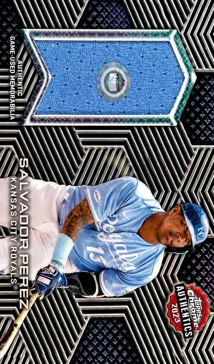 Salvador Perez 2023 topps Topps Chrome