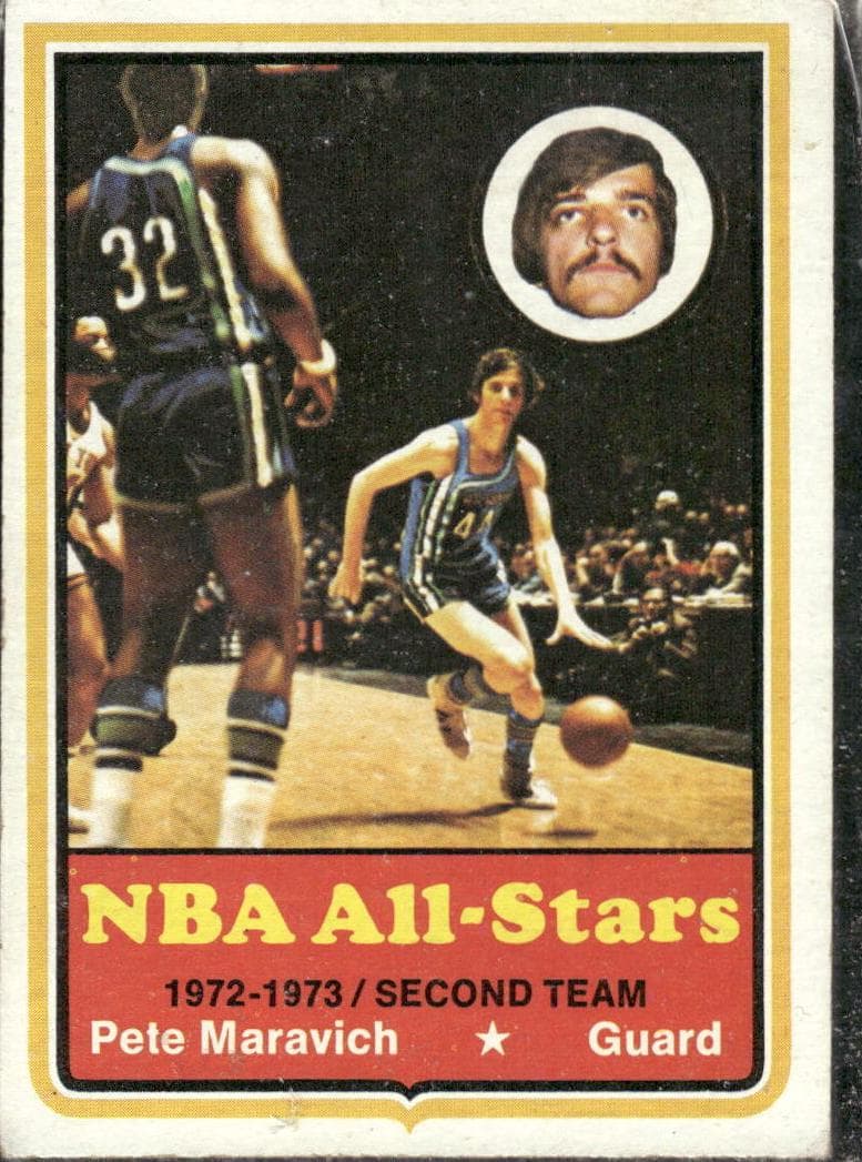 Pete Maravich 1973 topps Topps