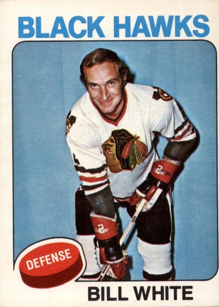Bill White 1975 topps