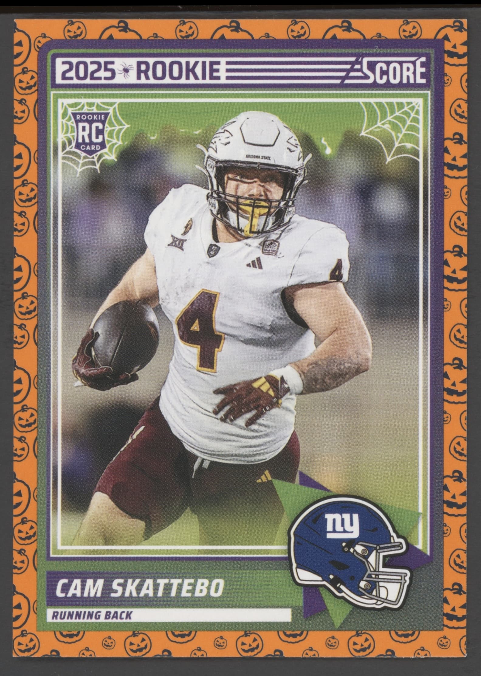 Cam Skattebo 2025 Score rookie card
