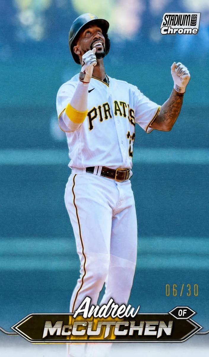Andrew McCutchen 2024 topps Stadium Club
