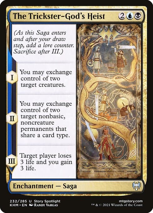 The Trickster-God's Heist 2021 Magic: The Gathering Kaldheim