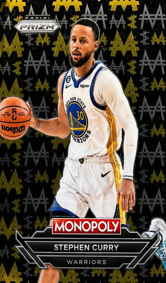 Stephen Curry 2023 panini Panini Prizm Monopoly