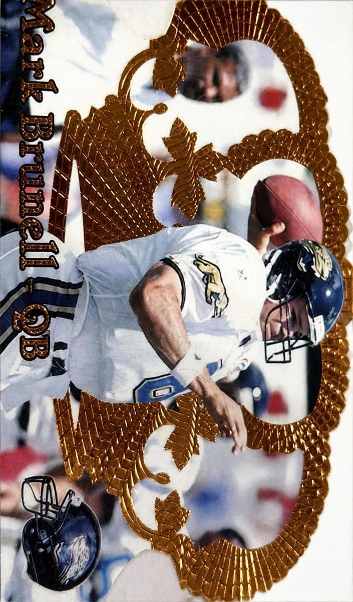 Mark Brunell 1995 unknown Pacific Crown Royale Football Copper
