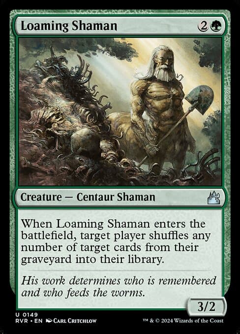 Loaming Shaman 2019 Magic: The Gathering Core Set 2020