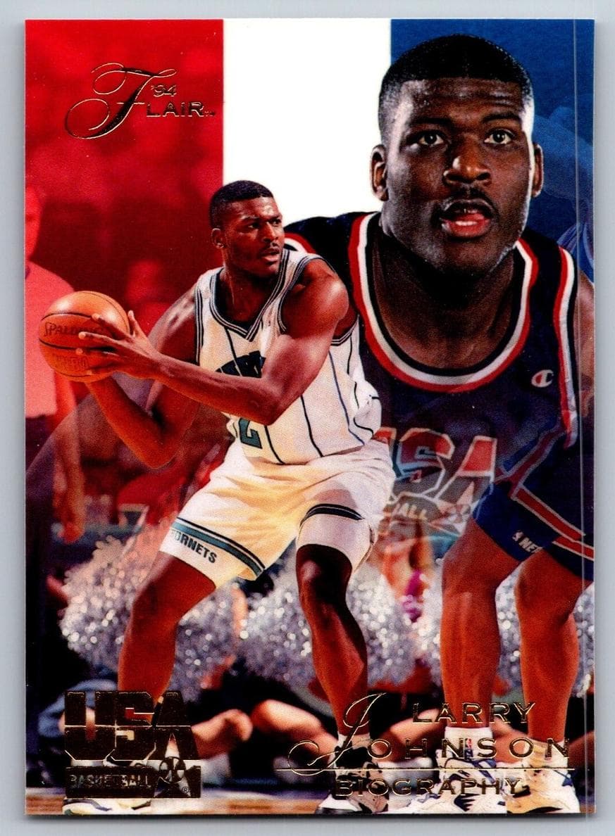 Larry Johnson 1994 unknown Flair Team USA