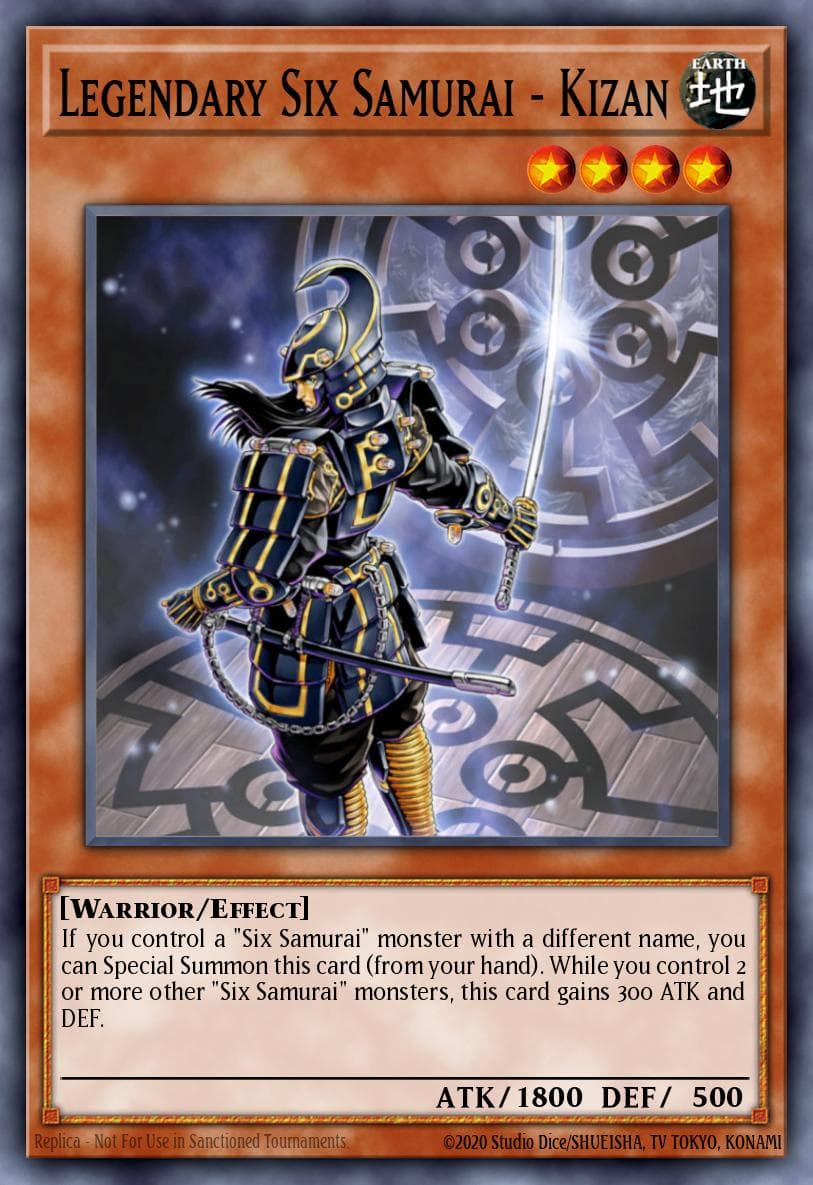 Legendary Six Samurai - Kizan #SDWA-EN016