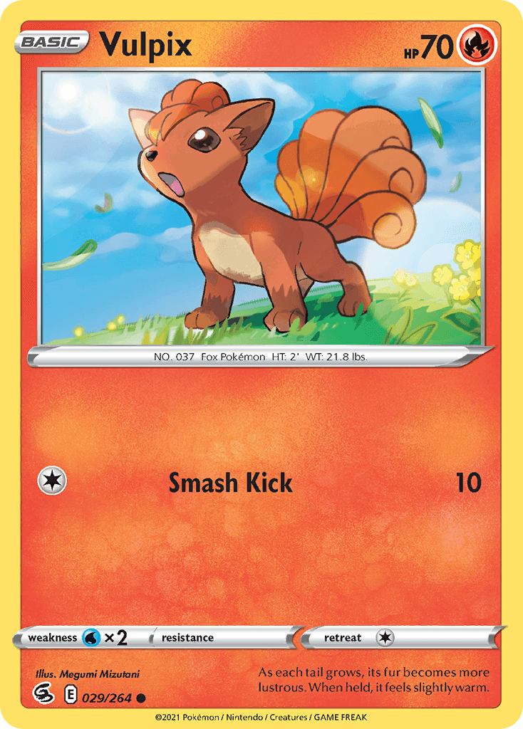 Vulpix 2021 Pokemon