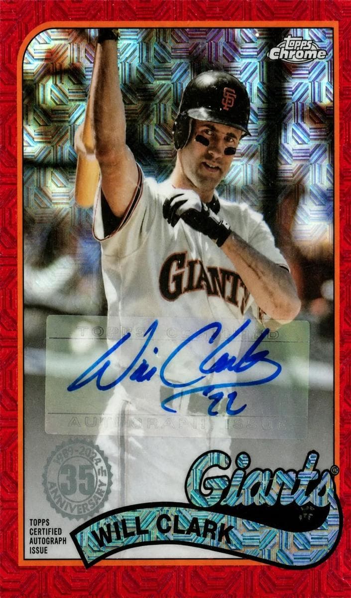 Will Clark 2024 topps Topps