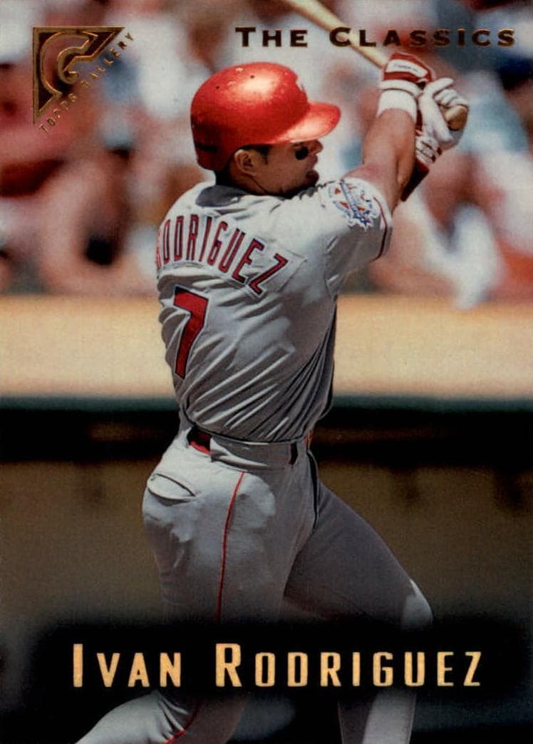 Ivan Rodriguez 1996 topps Topps Gallery