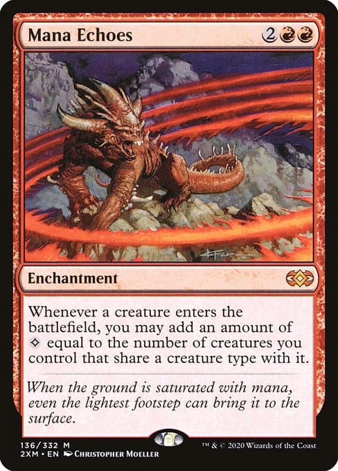 Mana Echoes 2002 Magic: The Gathering Onslaught
