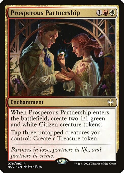 Prosperous Partnership 2022 Magic: The Gathering New Capenna Commander