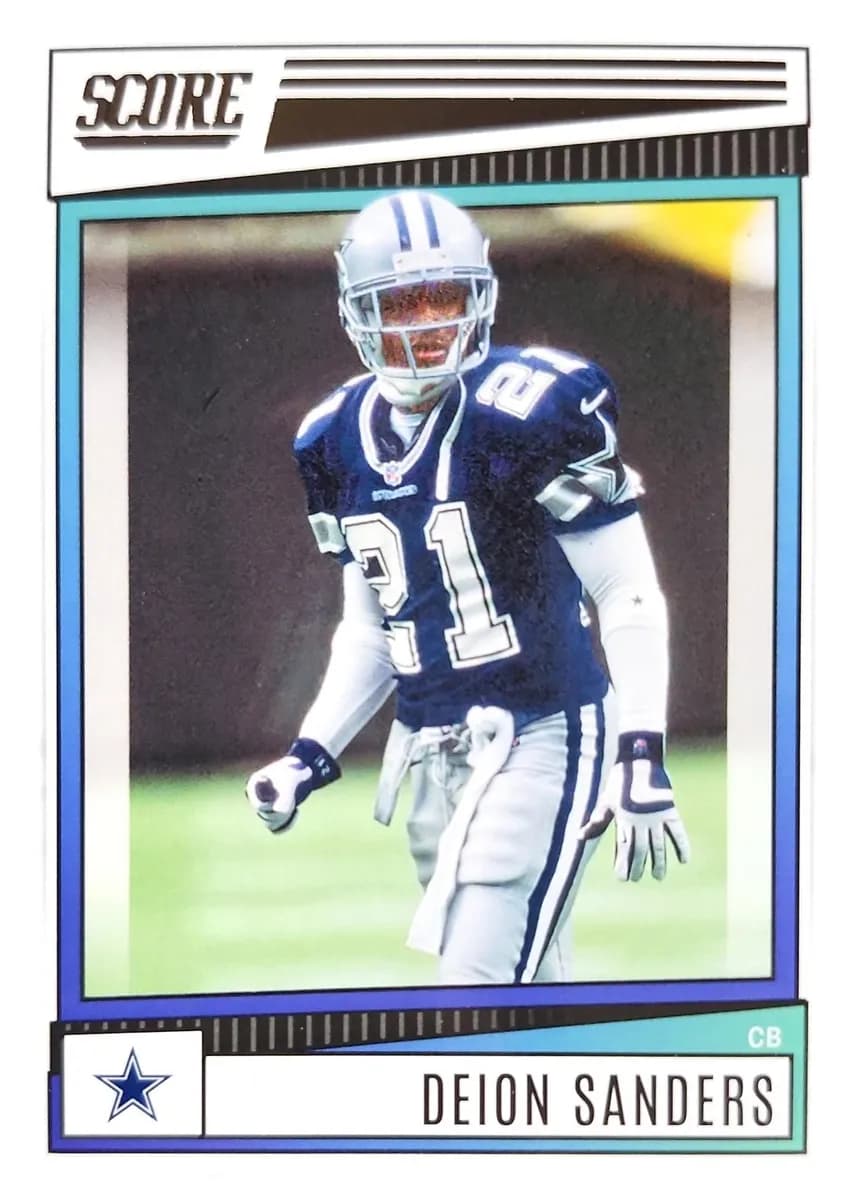 Deion Sanders 2022 panini Score