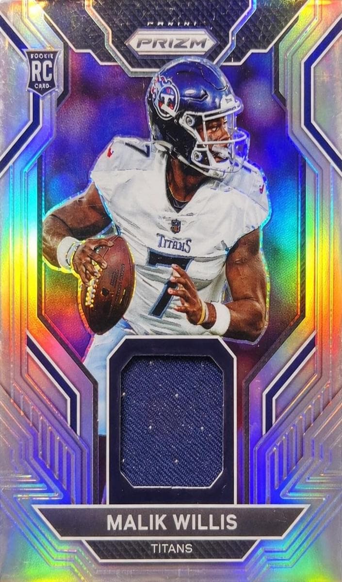 Malik Willis 2022 panini Prizm Rookie Gear