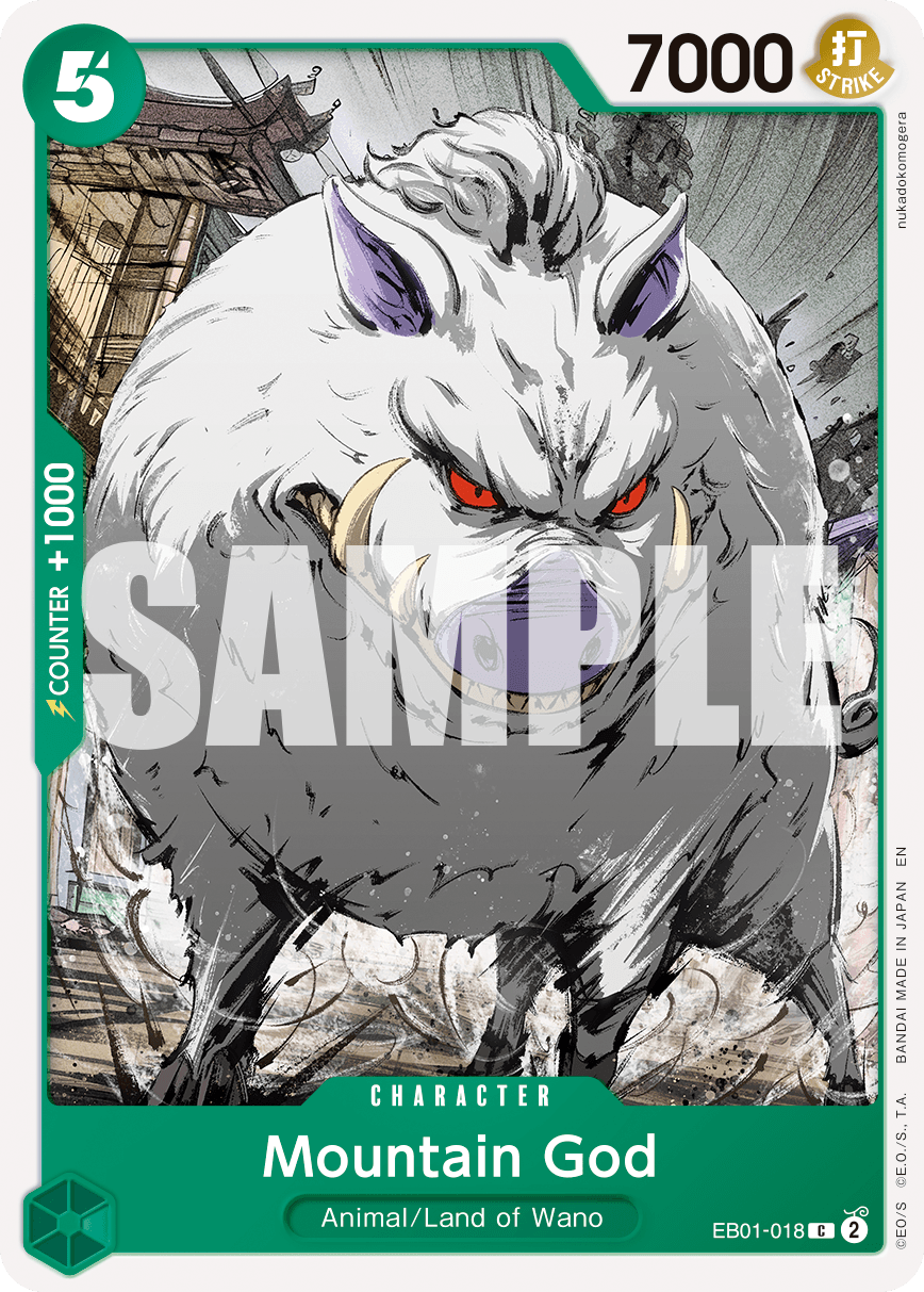 Mountain God #EB01-018