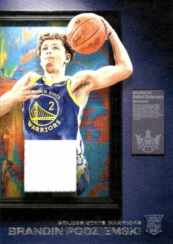 Brandin Podziemski 2023 panini Panini Court Kings