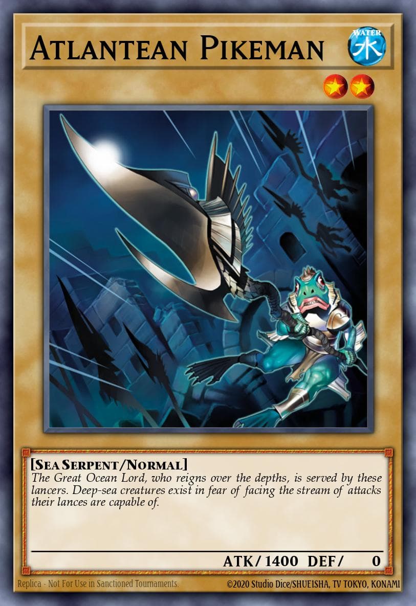 Atlantean Pikeman #PTDN-EN002