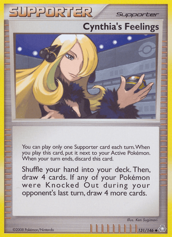 Cynthia's Feelings 2008 Pokemon