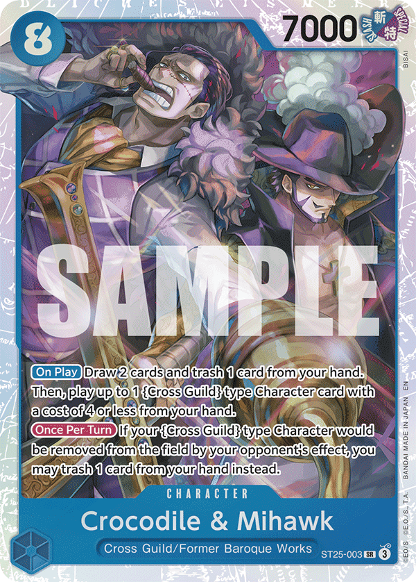 Crocodile & Mihawk #ST25-003