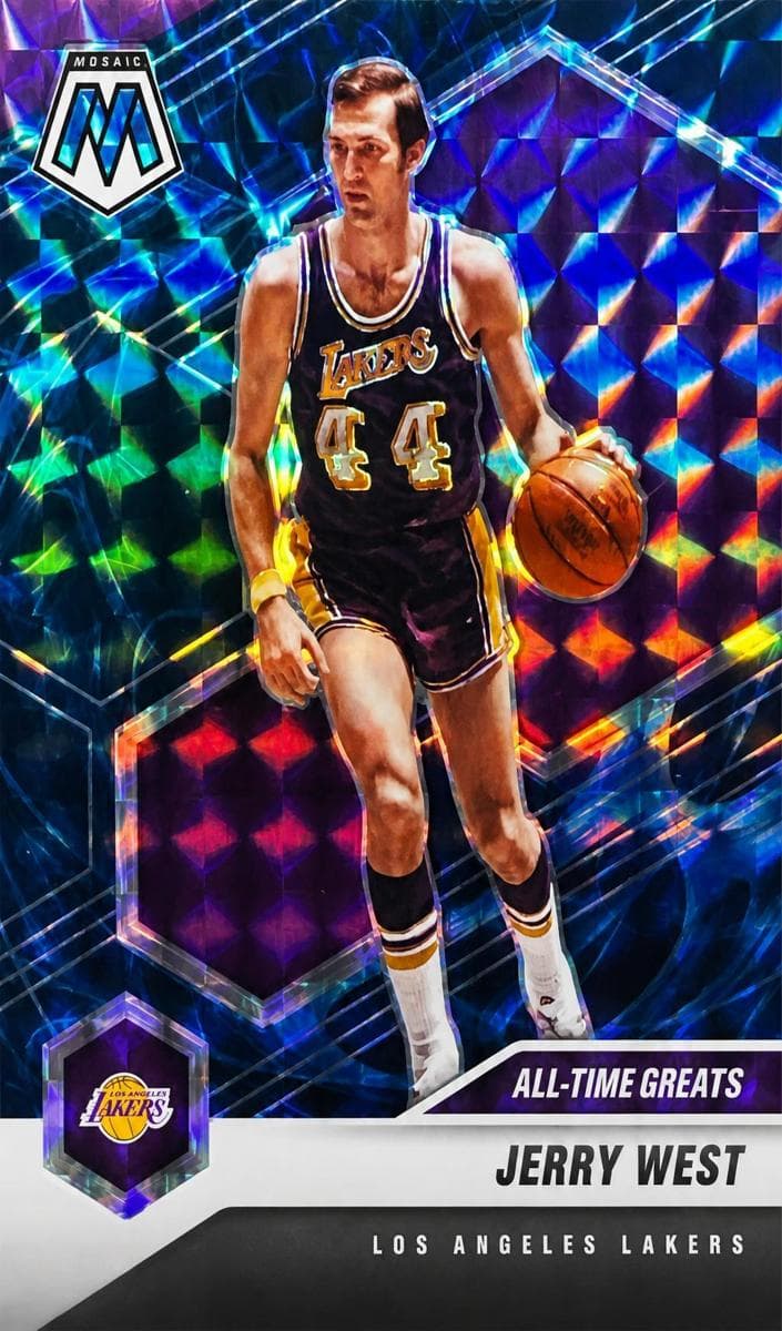 Jerry West 2020 panini Panini Mosaic