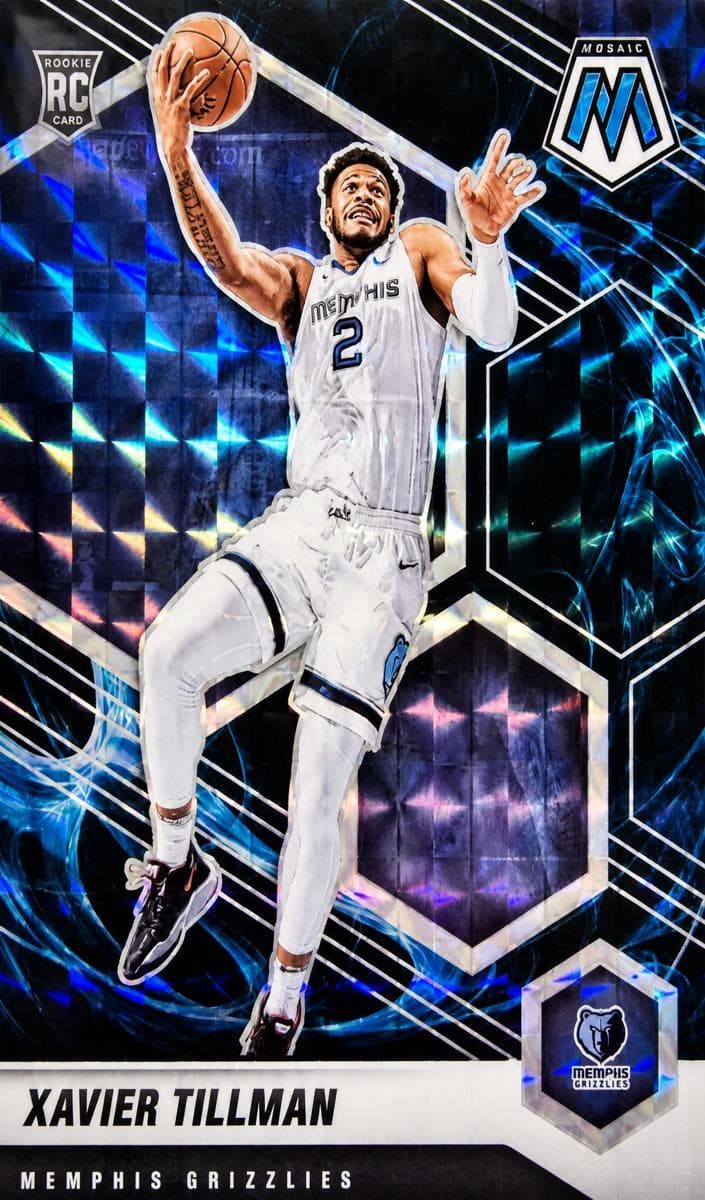 Xavier Tillman 2020 panini Panini Mosaic