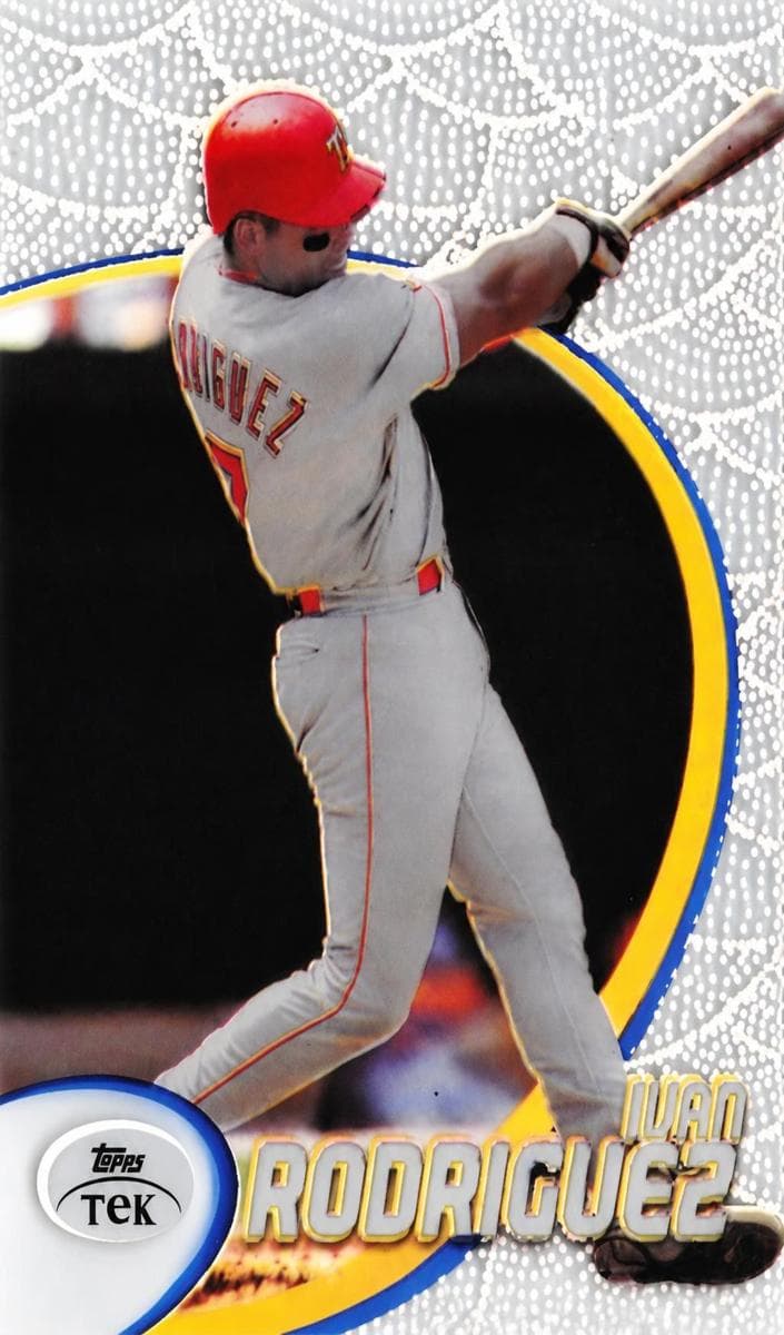 Ivan Rodriguez 1998 topps Topps Tek