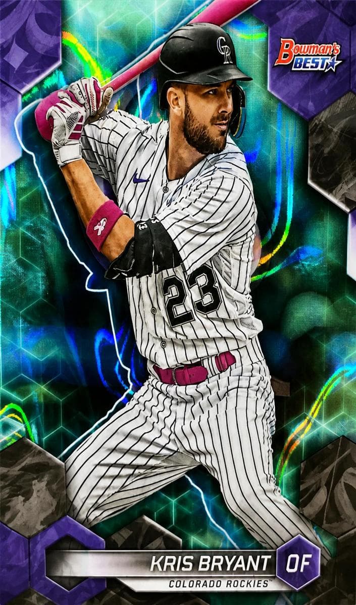 Kris Bryant 2023 bowman Bowman's Best
