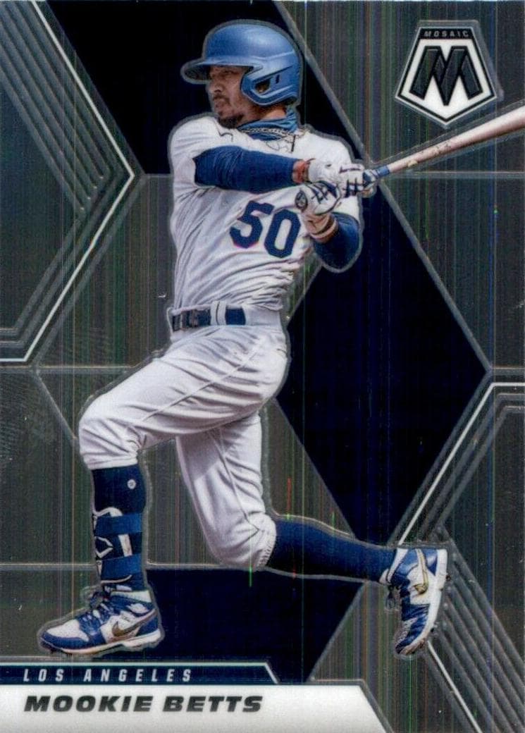 Mookie Betts 2021 panini Panini Mosaic