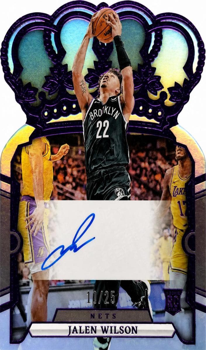 Jalen Wilson 2023 panini Panini Crown Royale