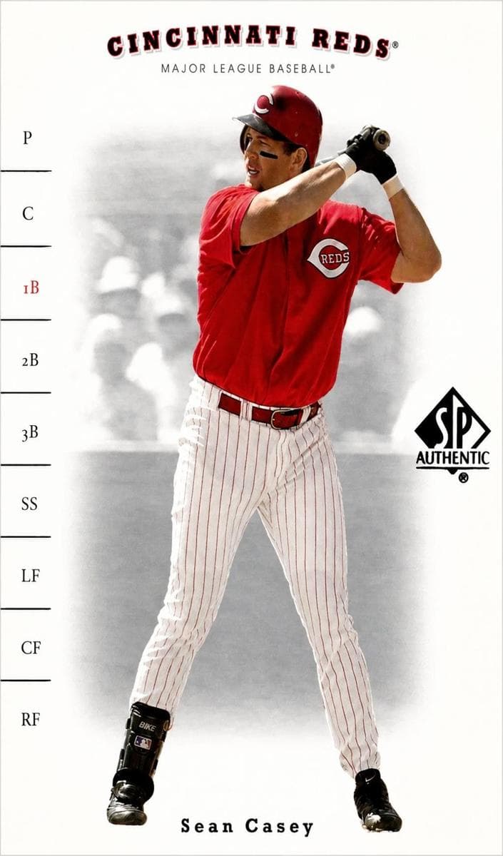 Sean Casey 2001 fleer