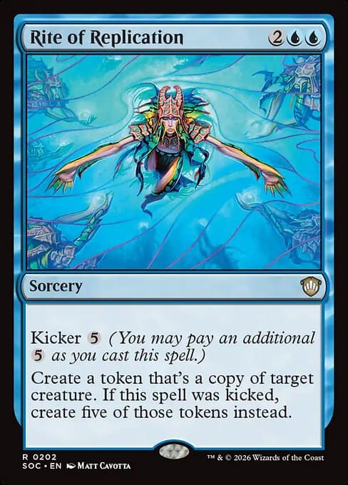 Rite of Replication 2009 Magic: The Gathering Zendikar