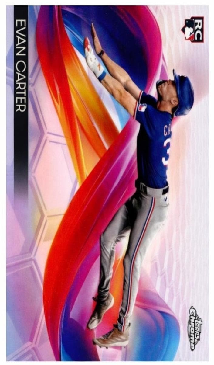 Evan Carter 2024 topps Topps Chrome