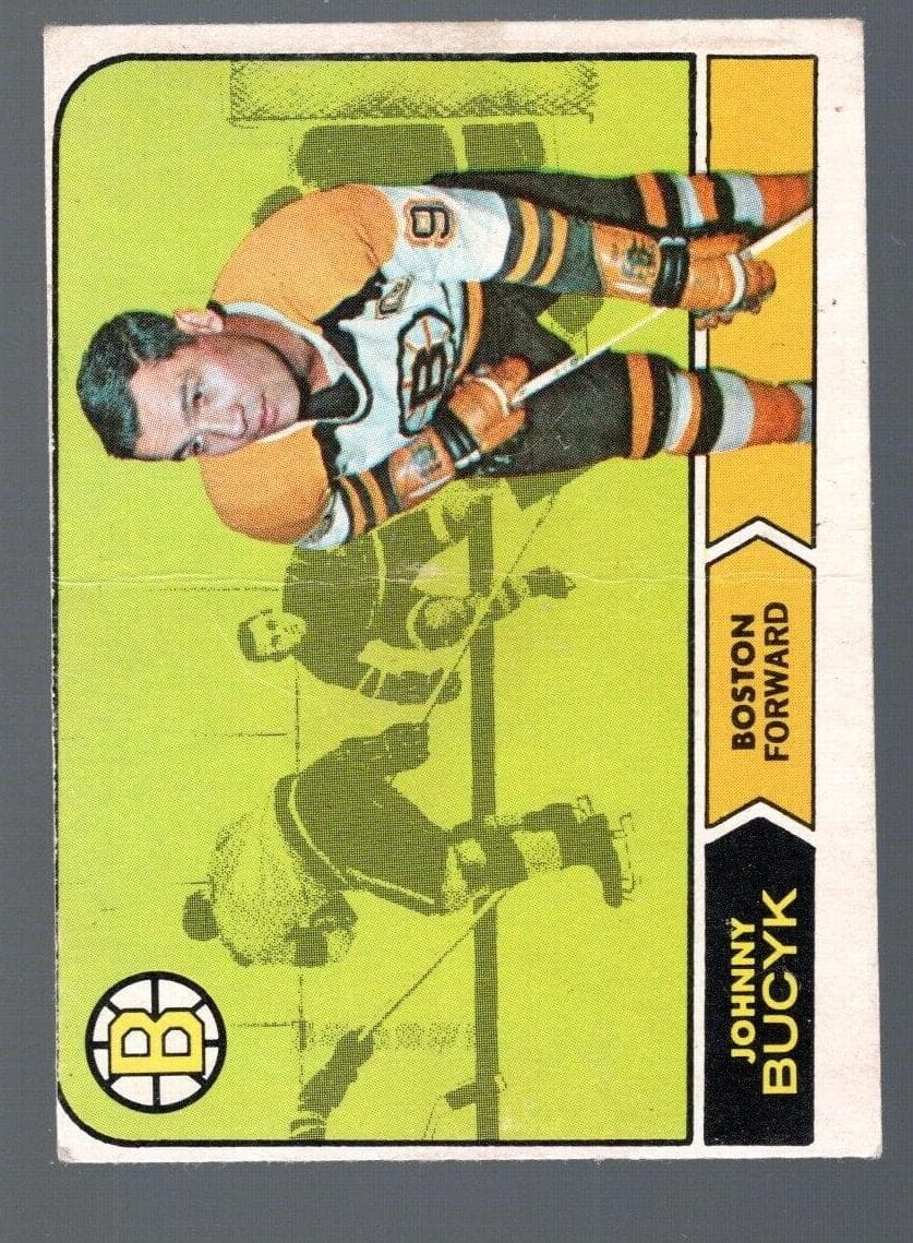 Johnny Bucyk 1968 topps O-Pee-Chee