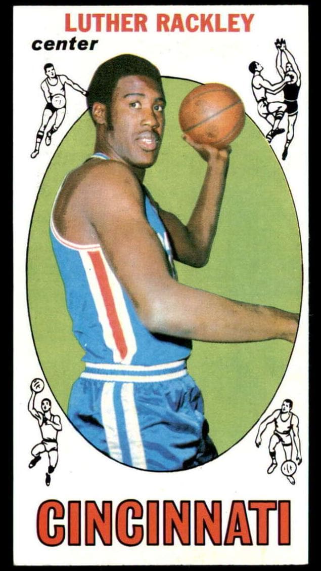 Luther Rackley 1969 topps Topps