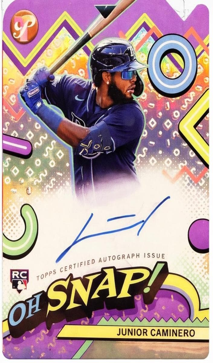 Junior Caminero 2024 topps Topps Pristine