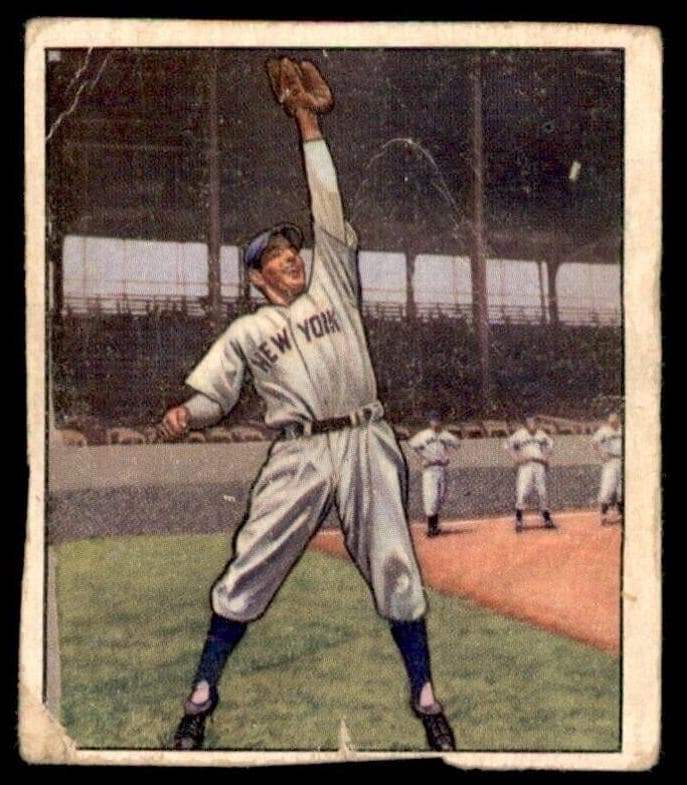 Phil Rizzuto 1950 bowman Bowman