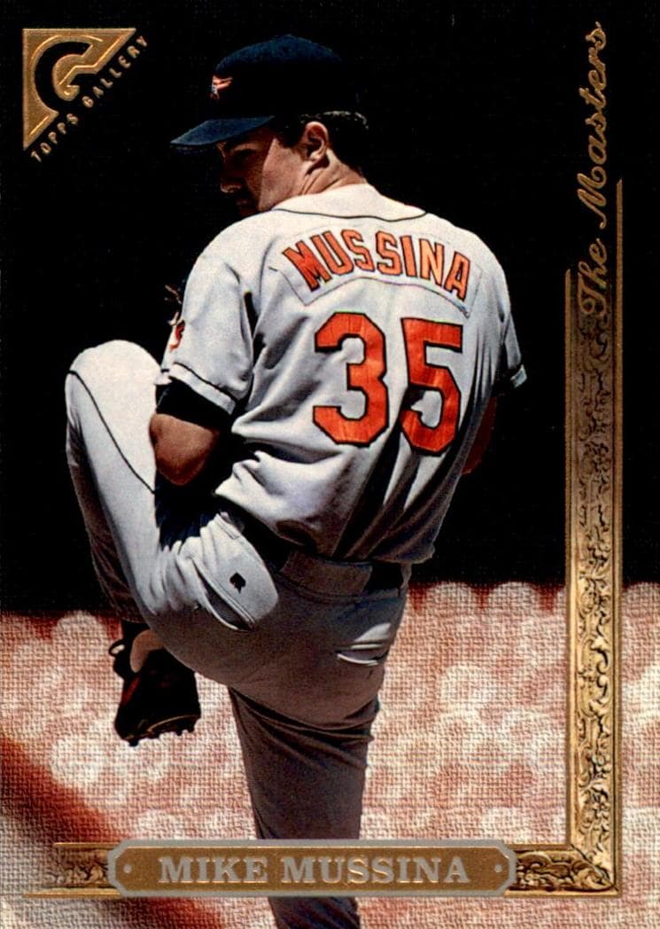 Mike Mussina 1996 topps Topps Gallery