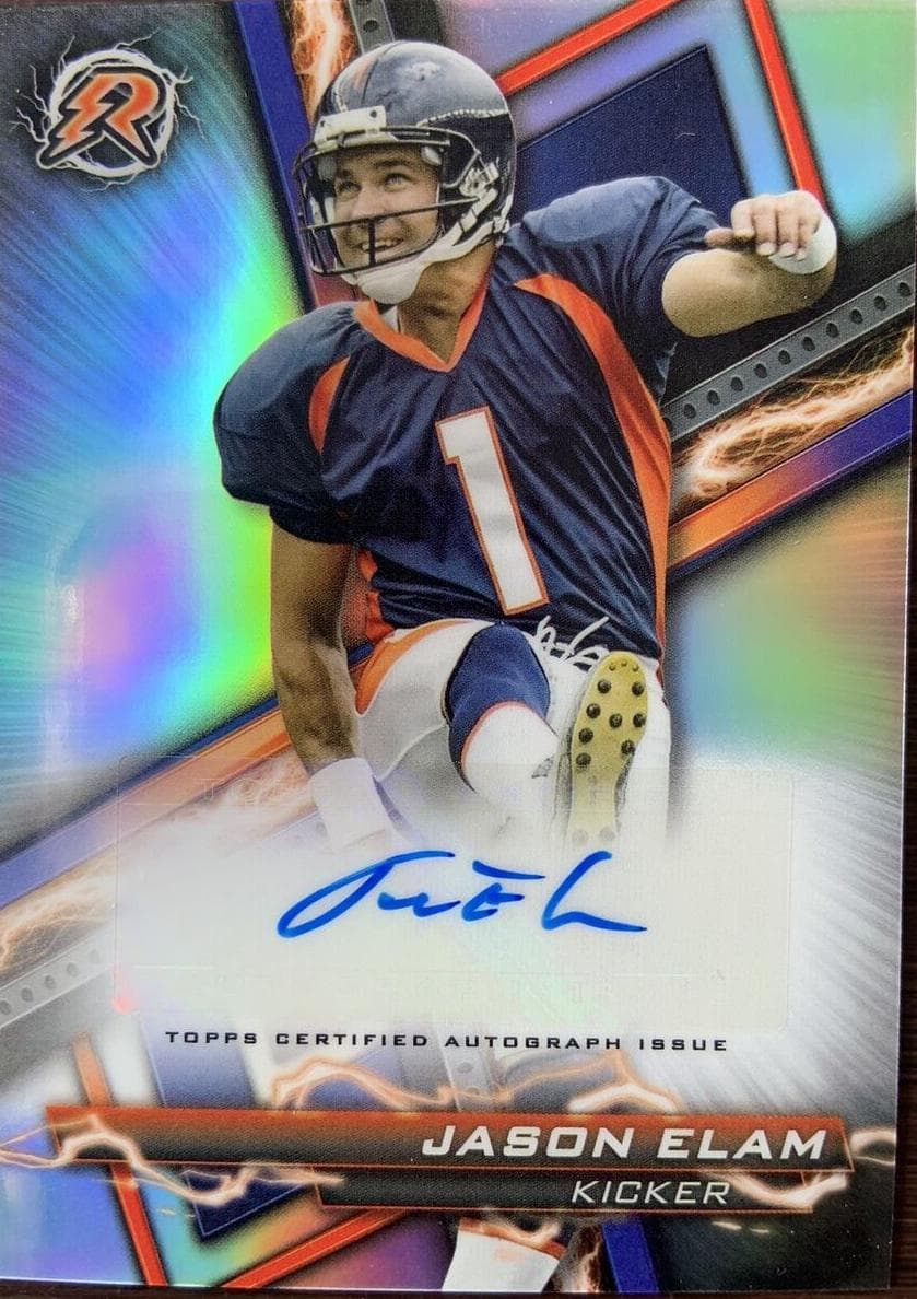 Jason Elam trading card