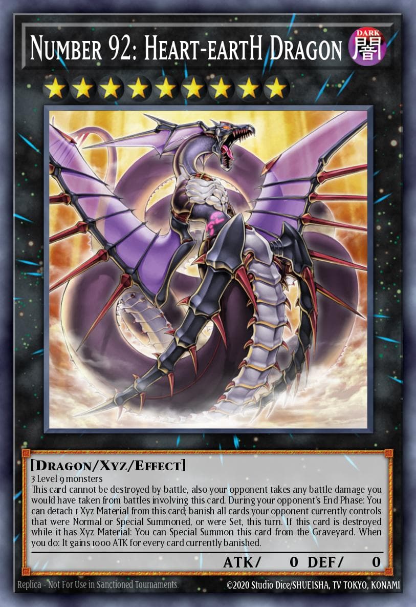 Number 92: Heart-eartH Dragon #CBLZ-EN045