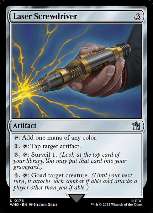 Laser Screwdriver 2023 Magic: The Gathering Doctor Who