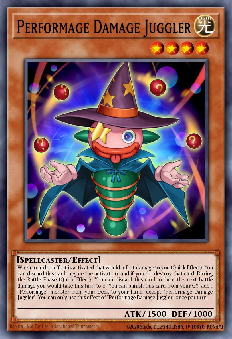 Performage Damage Juggler 2020 Yu-Gi-Oh! Genesis Impact