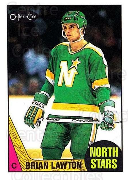 Brian Lawton trading card