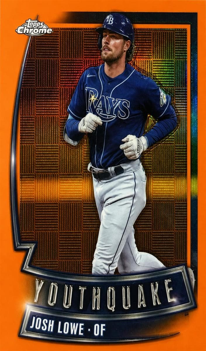 Josh Lowe 2023 topps Topps Chrome Update