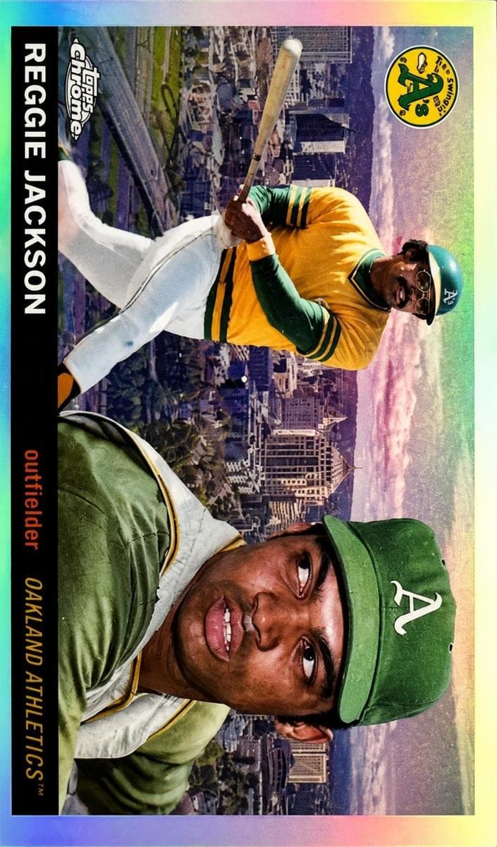 Reggie Jackson #55CV-5