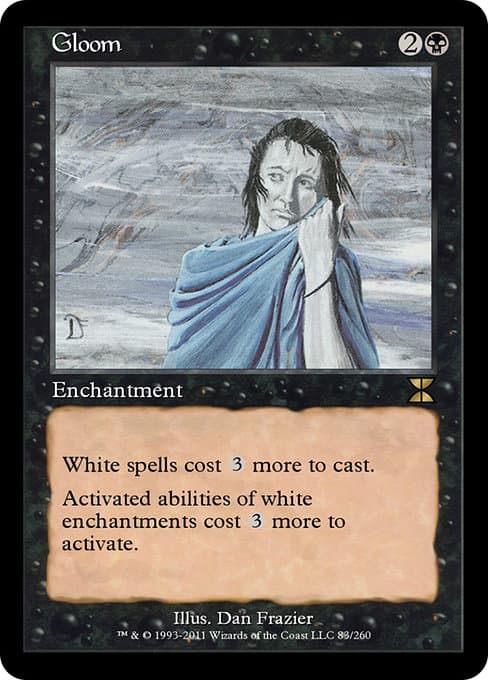 Gloom 1994 Magic: The Gathering Revised