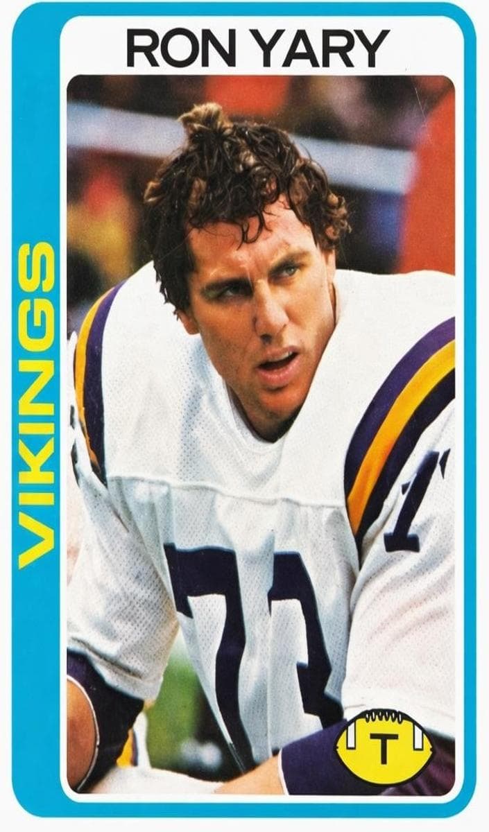 Ron Yary 1978 topps